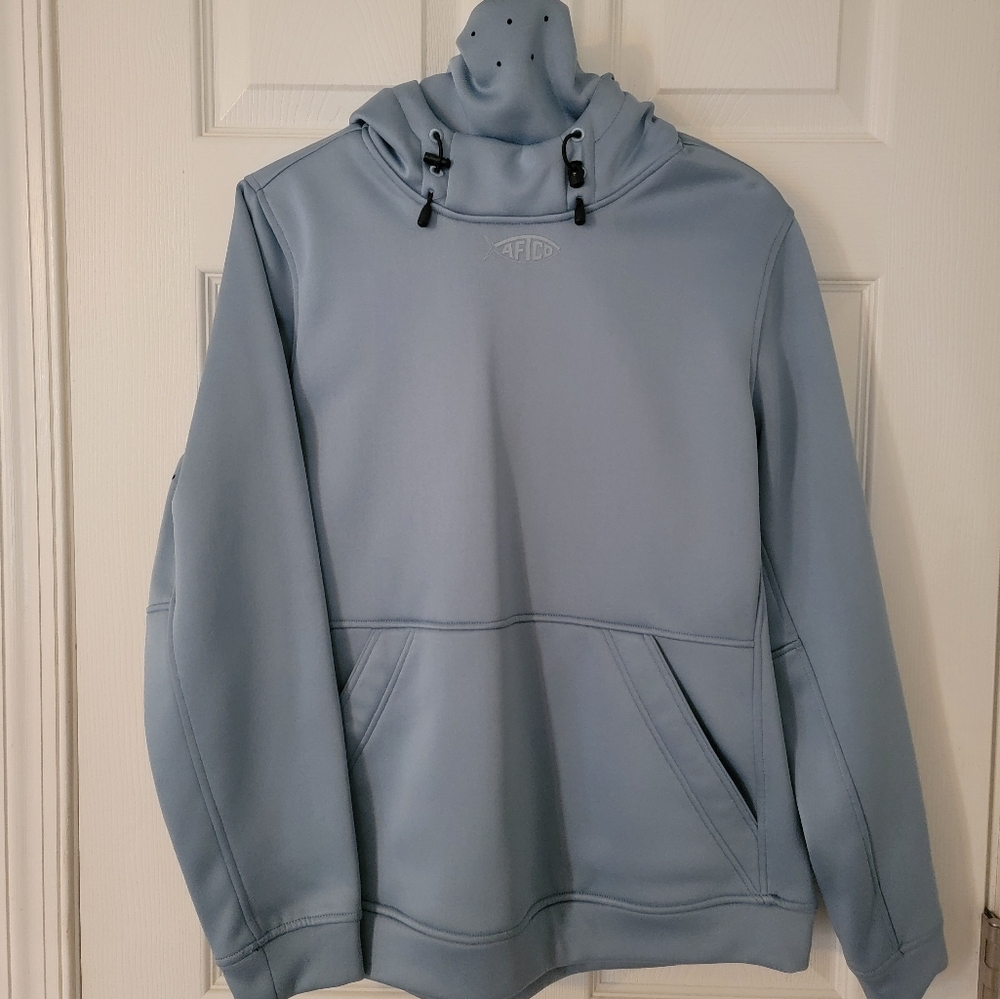 AFTCO Blue Lightweight Jacket for Spring